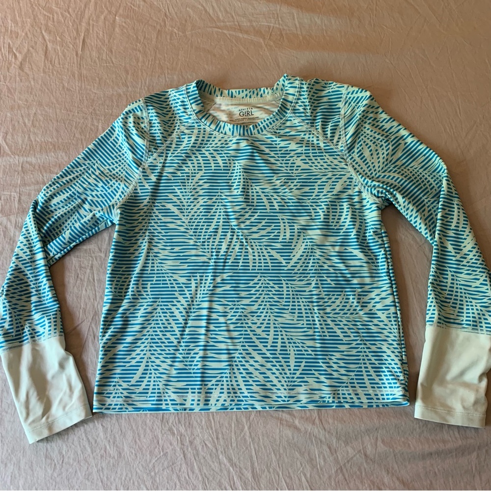 Athleta Girl Long Sleeve Rashguard Fits Like Adult XS